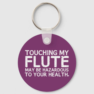 Flute Hazard Schlüsselanhänger