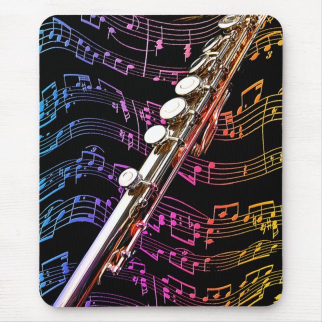 Flute ist meine Passion_ Mousepad (Vorne)