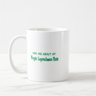 Flute Lover Fragte mich über meinen Zauberleprecha Kaffeetasse