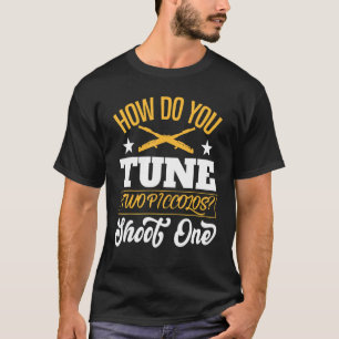 Flute Motif für Flute Player 1 T-Shirt