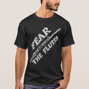 Flute Music Gif fürchtet sich vor dem Flutes March T-Shirt