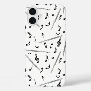 Flute Music Note iPhone 16 Plus Hülle
