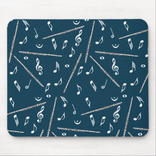 Flute Music Note Mousepad