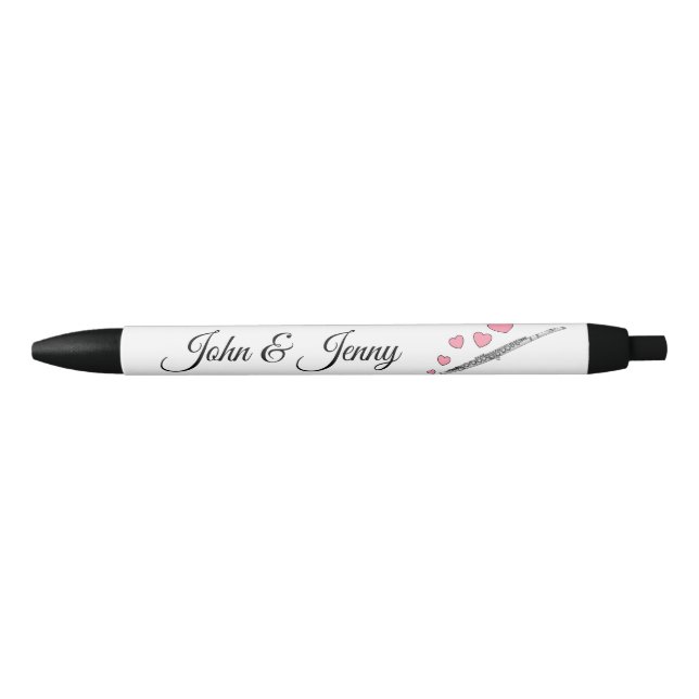 Flute Musiker Custom Wedding Gefallen Geschenk Kugelschreiber (Vorderseite)