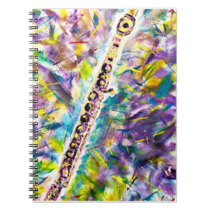 Flute-Notebook Notizblock