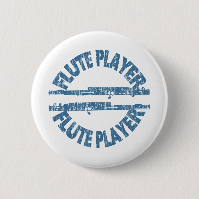 Flute Player Button (Vorderseite)