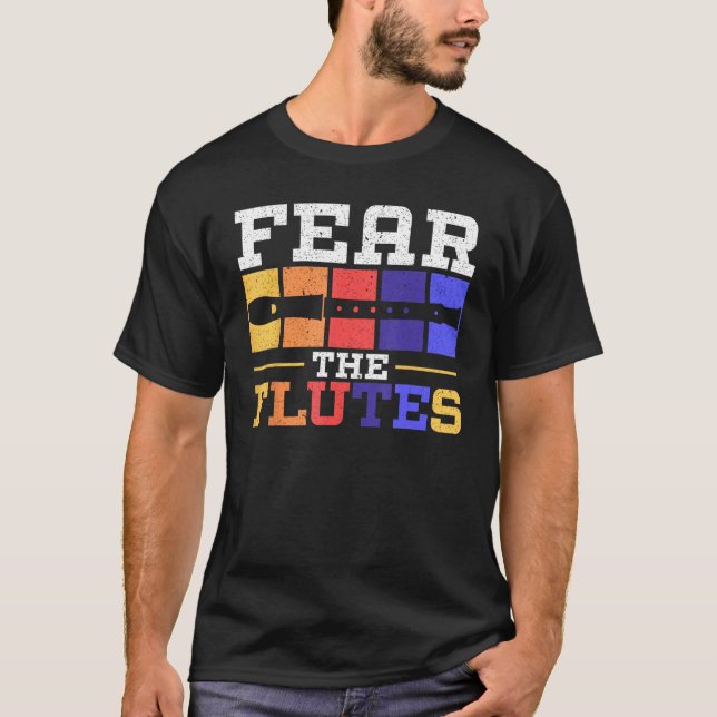 Flute Player Flutist Flautist Musician Musical Ins T-Shirt (Vorderseite)