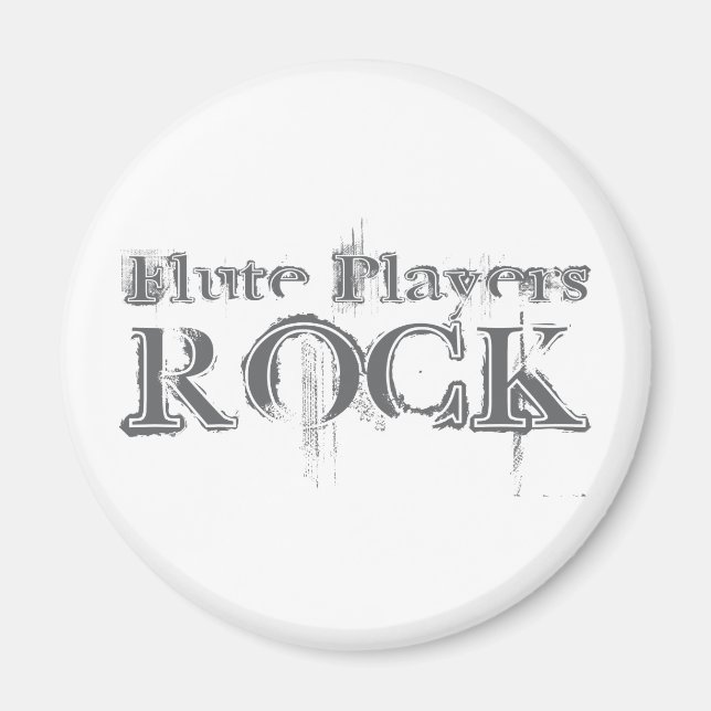 Flute Players Rock Magnet (Vorne)
