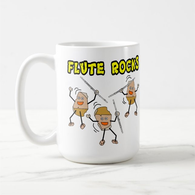 Flute Rocks Kaffeetasse (Links)