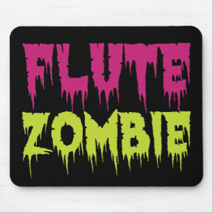 Flute Zombie Mousepad