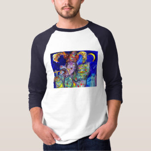 FLUTISCH IN BLAU / Venezianische Karnevalsnacht T-Shirt