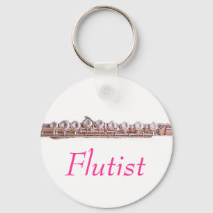 Flutist-Schlüsselanhänger Schlüsselanhänger