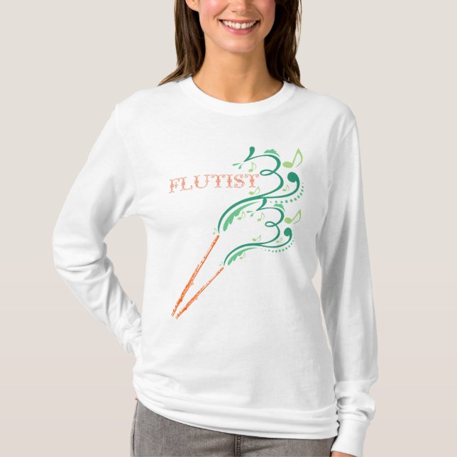 Flutist T-Shirt (Vorderseite)