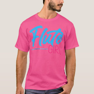 Flutist Women Girls Kinder Geschenk Idee Musiker F T-Shirt