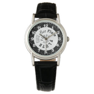 Flutspiraltext Armbanduhr