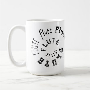 Flutspiraltext Kaffeetasse