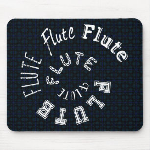 Flutspiraltext Mousepad