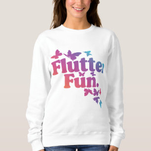 Flutter Fun - Spielerisch und stilvoll Hoodie