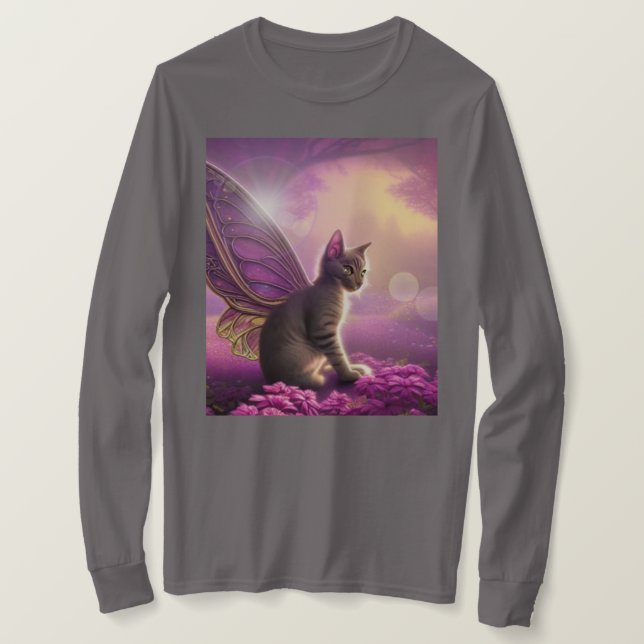 Flutter Mytt Kitty- T-Shirt (Design vorne)