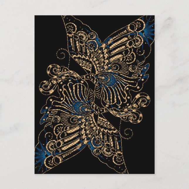 Flutter Postkarte (Vorderseite)