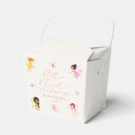 Flutter und Twirl Enchanted Fairy Baby Shower Geschenkschachtel