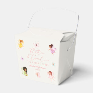 Flutter und Twirl Enchanted Fairy Baby Shower Geschenkschachtel