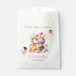 Flutter und Twirl Fairy Birthday Party Fvor Bag Geschenktütchen