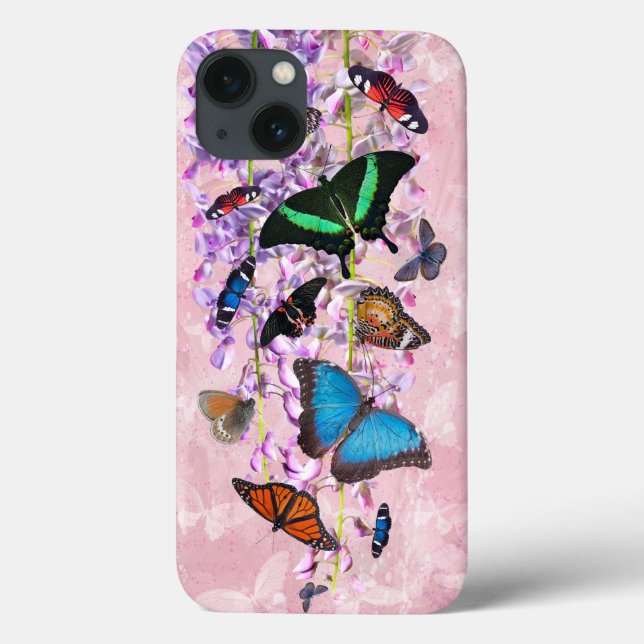 Flutterbies iPad Mini Hülle (Rückseite)