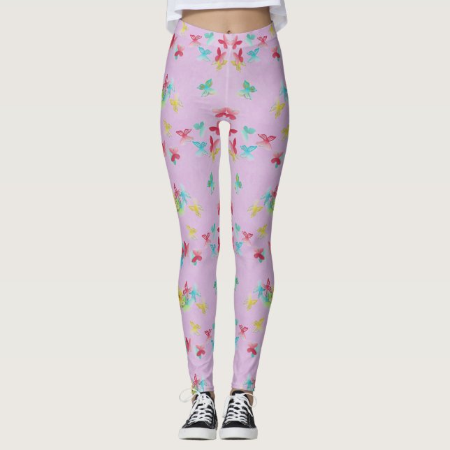 Flutterbies Leggings (Vorderseite)