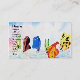 Flutterbies Visitenkarten Visitenkarte