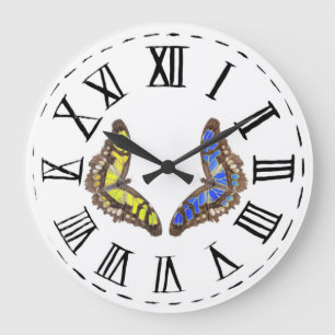 Flutterby 2 große wanduhr
