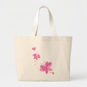 FLUTTERBY BUTTERFLIES :: Reihe von drei 1 Jumbo Stoffbeutel