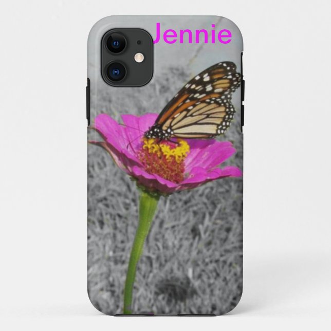Flutterby Butterfly iPhone 5 Fall *personalize* Case-Mate iPhone Hülle (Rückseite)
