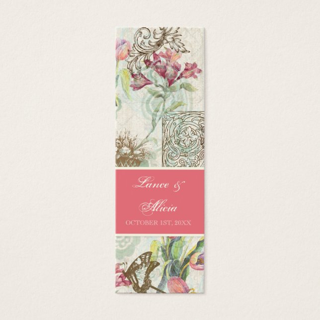 Flutterbyes 'n Tulips Elegante Hochzeit (Vorderseite)