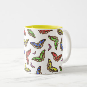 Flutterbys Zweifarbige Tasse