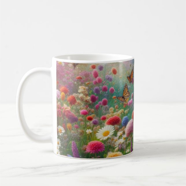 Flutterflor Kaffeetasse (Links)