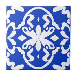 Fluttering Blue Small Tile Fliese