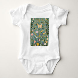 Fluttering Dreamscape Baby Strampler