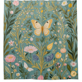 Fluttering Dreamscape Duschvorhang
