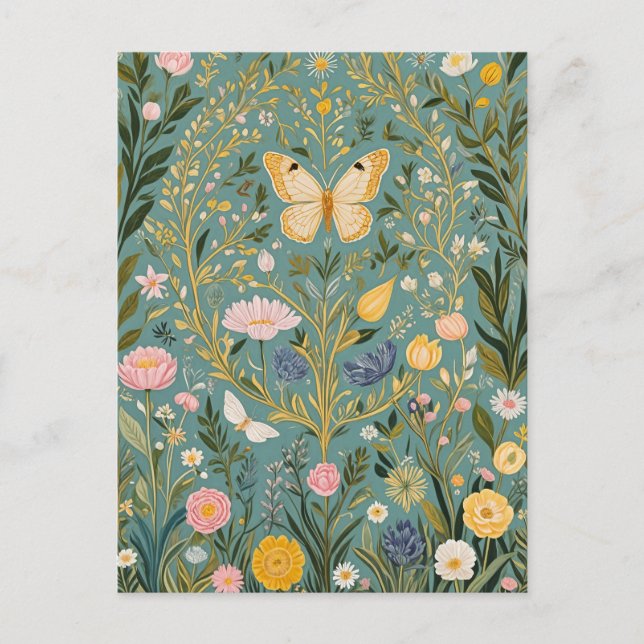 Fluttering Dreamscape Postkarte (Vorderseite)