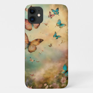 "Fluttering Elegance: iPhone Case mit Schmetterlin