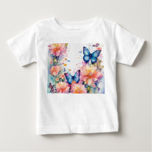 Fluttering Elegance: Schmetterling-Inspiriert T -  Baby T-shirt