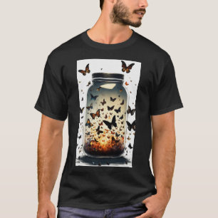"Fluttering Elegance: SchmetterlingsInspiriert T - T-Shirt