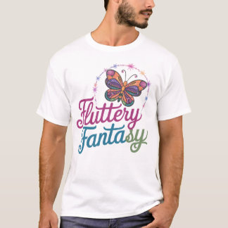 ✅ 👕 Fluttery Imaginaire T-Shirt Design 👕 ✅