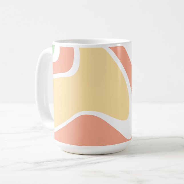 Flutwellen Kaffeetasse (Vorderseite Links)