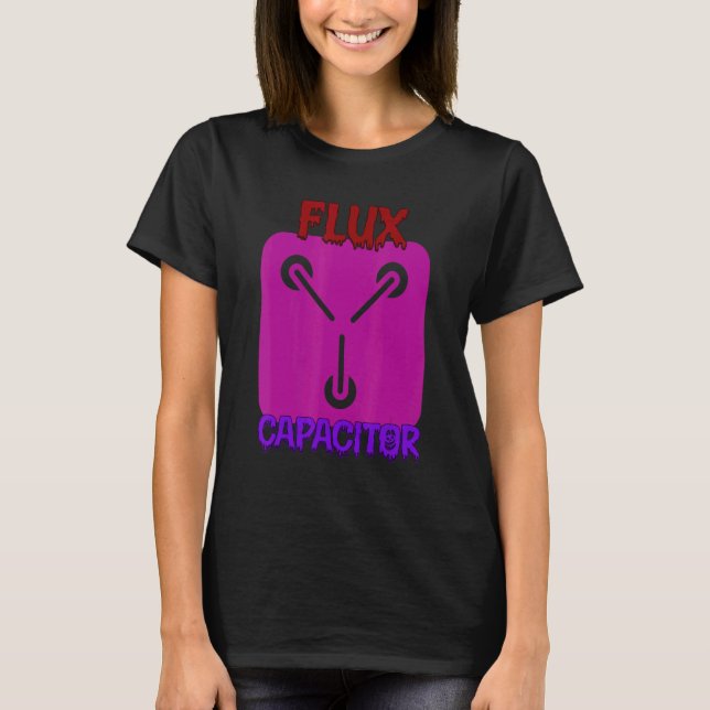 Flux Capacitor Niedlich T-Shirt (Vorderseite)
