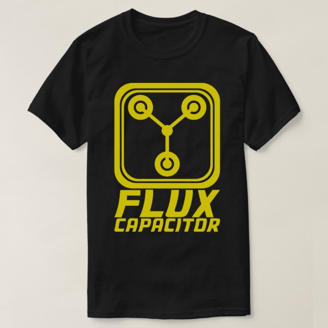 Flux Capacitor Zurück zur Zukunft 1 T-Shirt (Design vorne)