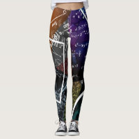 Flux d'algèbre : Leggings d'art mathématique
