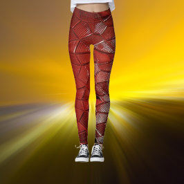 Flux de Crimson Leggings texturés