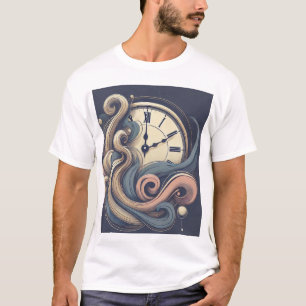 Flux intemporel - Design unique de T-shirt à thème